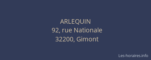 ARLEQUIN