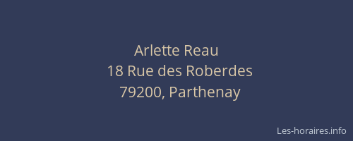 Arlette Reau