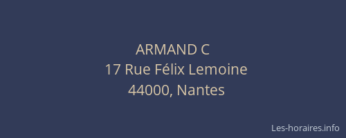 ARMAND C