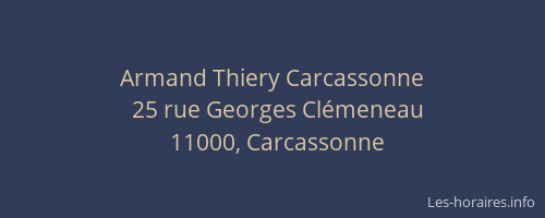Armand Thiery Carcassonne