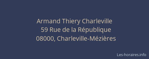 Armand Thiery Charleville
