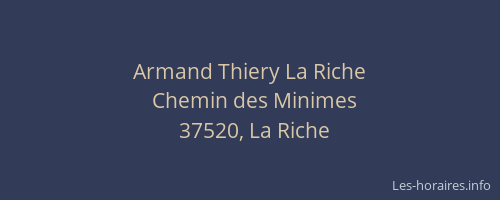 Armand Thiery La Riche