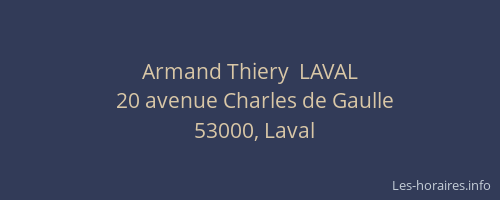 Armand Thiery  LAVAL