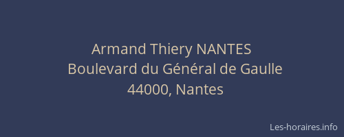 Armand Thiery NANTES