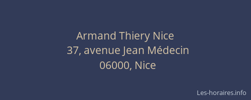 Armand Thiery Nice