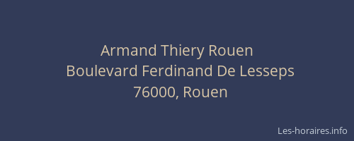 Armand Thiery Rouen