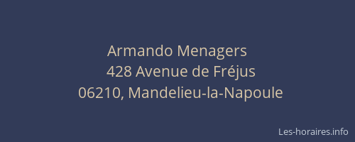 Armando Menagers