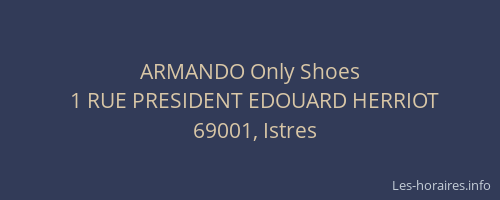 ARMANDO Only Shoes