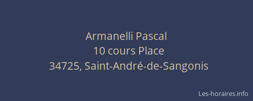 Armanelli Pascal