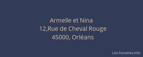 Armelle et Nina