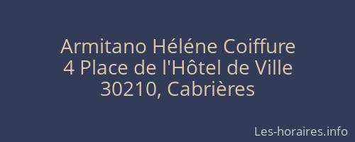 Armitano Héléne Coiffure