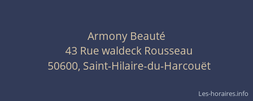 Armony Beaut&eacute;