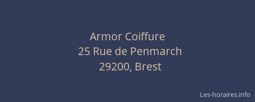 Armor Coiffure