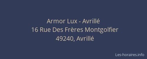 Armor Lux - Avrillé