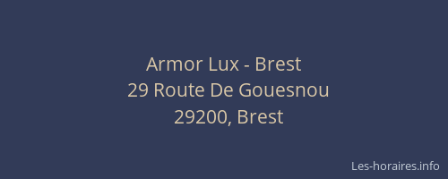 Armor Lux - Brest
