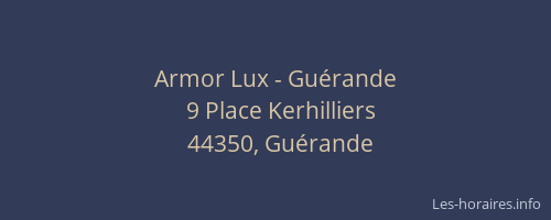 Armor Lux - Guérande