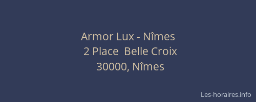Armor Lux - Nîmes