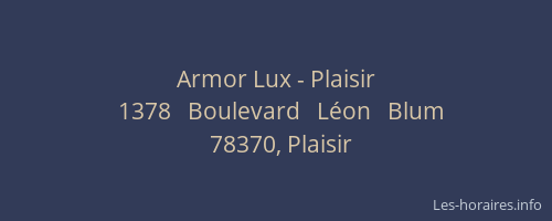 Armor Lux - Plaisir