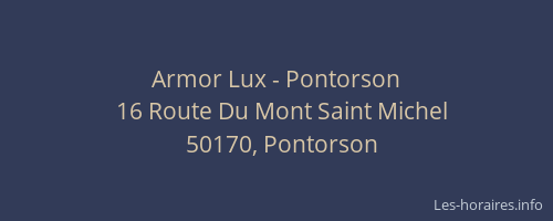 Armor Lux - Pontorson