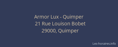Armor Lux - Quimper