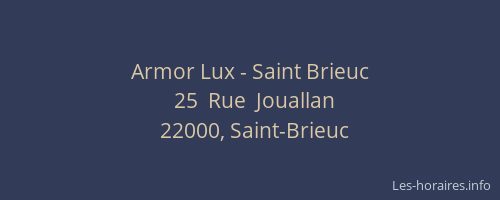 Armor Lux - Saint Brieuc