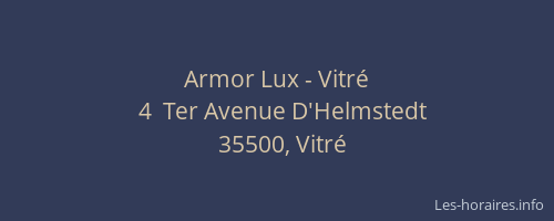Armor Lux - Vitré