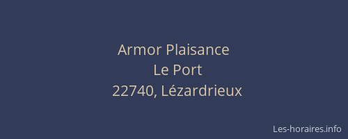 Armor Plaisance