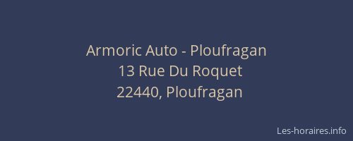 Armoric Auto - Ploufragan