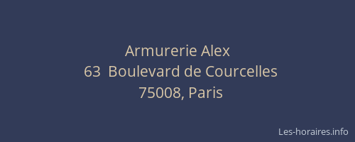 Armurerie Alex