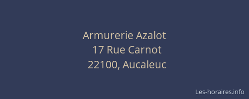 Armurerie Azalot