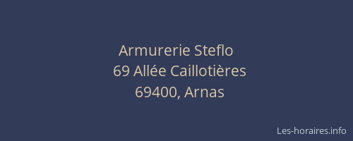 Armurerie Steflo