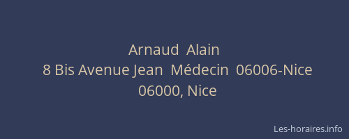 Arnaud  Alain