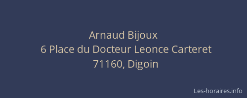 Arnaud Bijoux