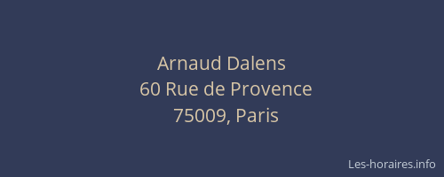 Arnaud Dalens