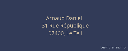 Arnaud Daniel
