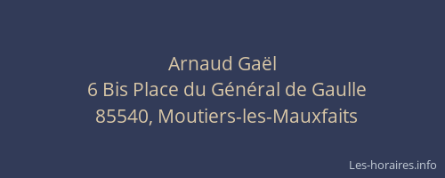 Arnaud Gaël