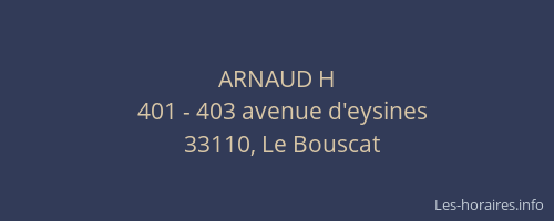 ARNAUD H
