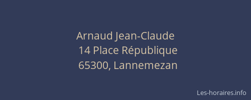 Arnaud Jean-Claude