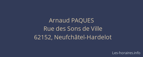 Arnaud PAQUES