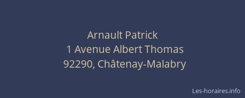 Arnault Patrick
