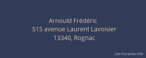 Arnould Frédéric