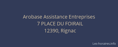 Arobase Assistance Entreprises