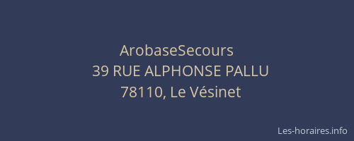 ArobaseSecours