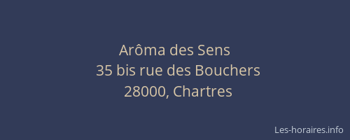 Arôma des Sens