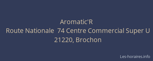 Aromatic'R