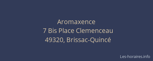 Aromaxence