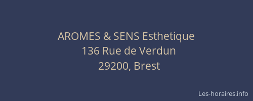 AROMES & SENS Esthetique