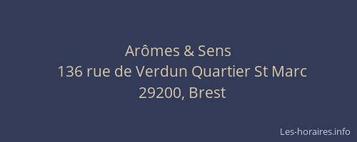 Arômes & Sens