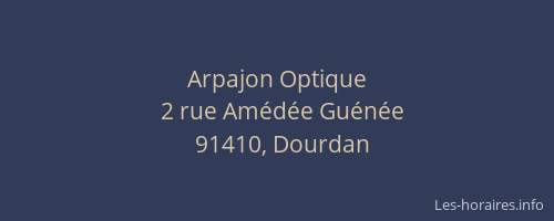 Arpajon Optique