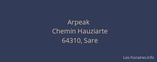 Arpeak